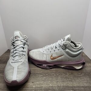 Nike Zoom GT EP Jump 2 Photon Dust Metallic Basketball Shoes Men's Size 9